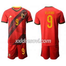 Belgija R.LUKAKU 9 Domaći Dječji Komplet Dresovi za Nogomet Euro 2020 (+ kratke hlače)